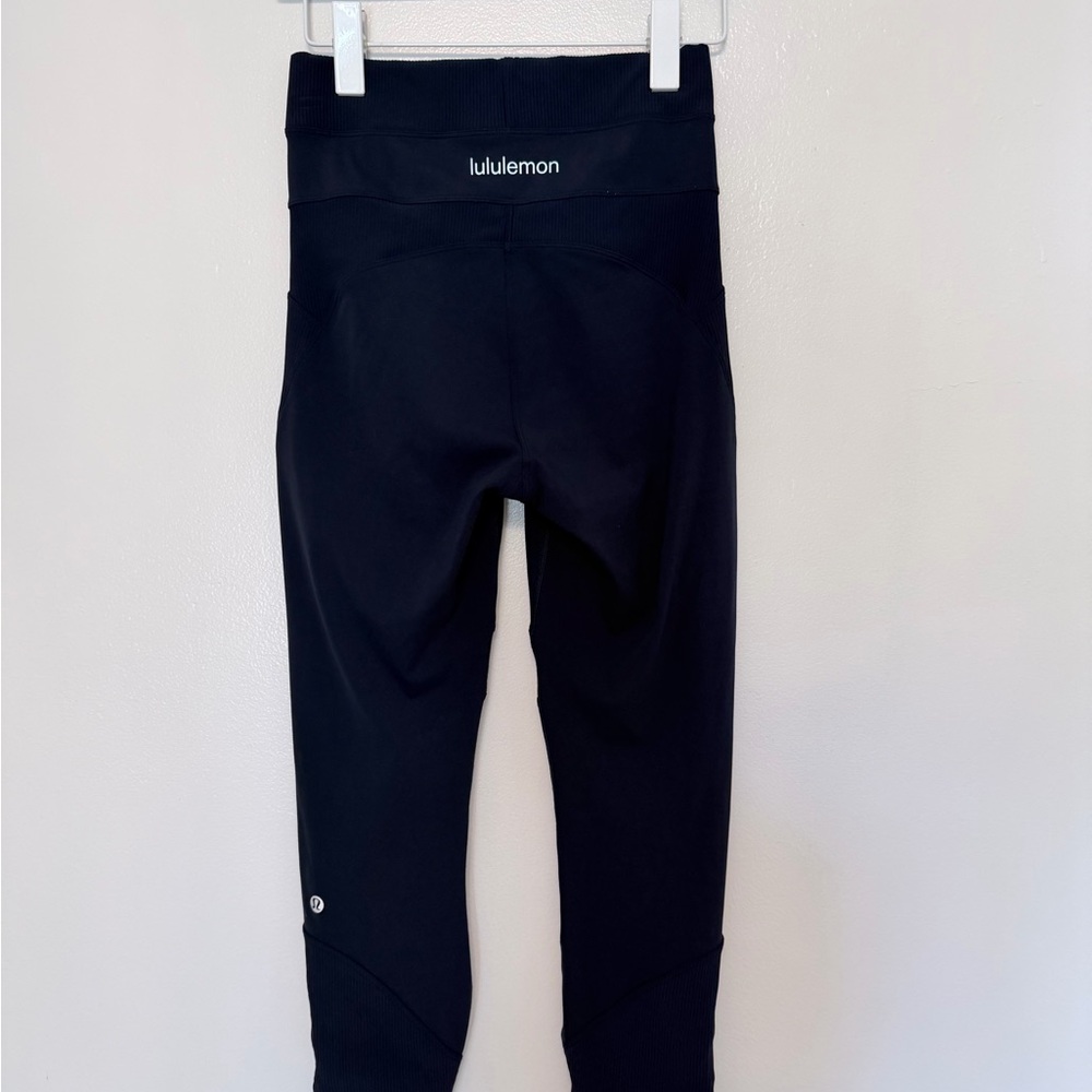 Lululemon Leggings Bundle Size 6 Navy and Camo print - Picture 4 of 6